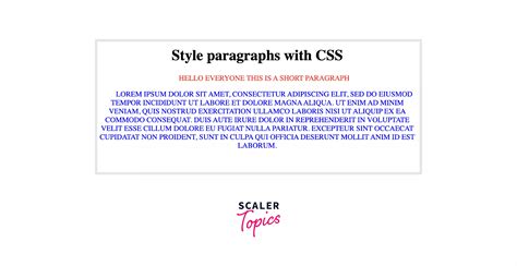 Image result for Paragraph Tag in HTML
