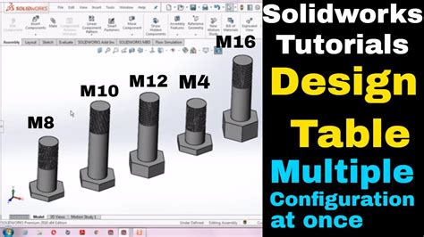 Afbeeldingsresultaten voor SolidWorks Config Name Linked to Design Table
