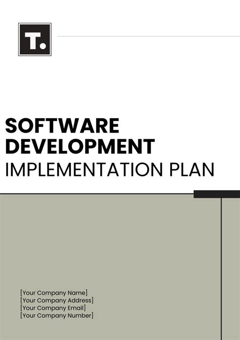Toradh íomhá ar Software Development Management Plan Template
