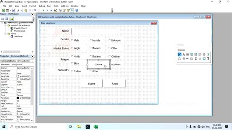 Image result for VBA Excel Userform Multiple Choice
