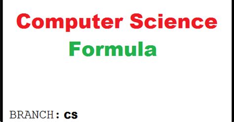 Image result for Formula Of Computer