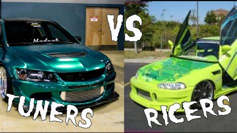 Image result for Ricer vs Tuner