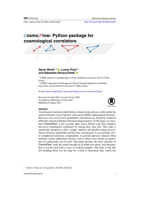 Cosmological Data Analysis Python に対する画像結果