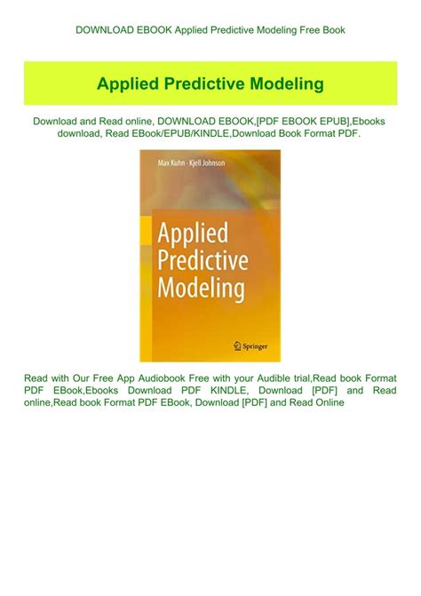 Image result for Applied Predictive Modeling