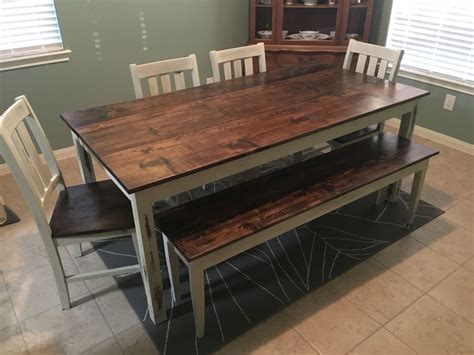 Image result for DIY Rustic Dining Room Table