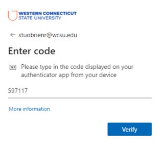 Image result for Microsoft Authenticator One Time Passcode