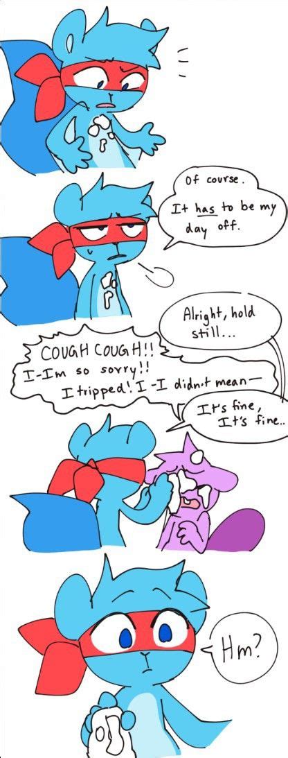 HTF Cómic 9/10 Cuddles,Toothy y Splendid | Happy tree friends, Dibujos ...