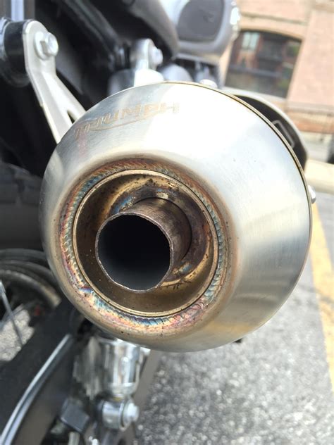 Toradh íomhá ar Motorcycle Muffler Baffle Modification