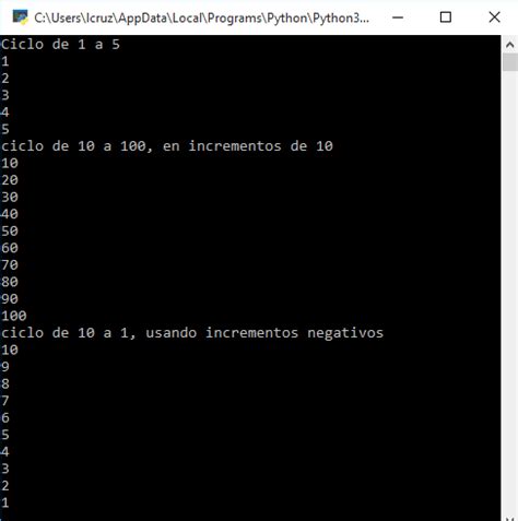 Image result for For Ejemplos Python