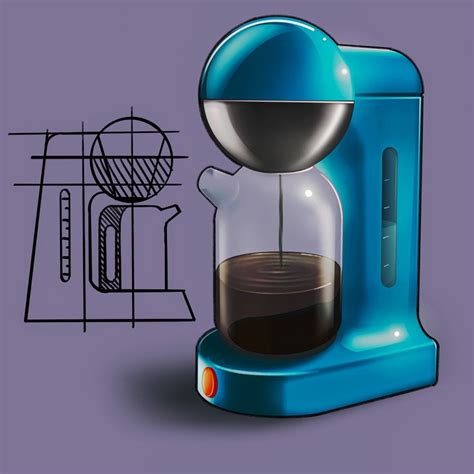 Bildergebnis für Drip Filter Coffee Machine Design Draft