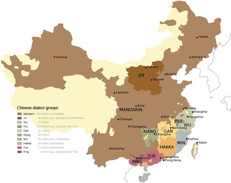 Chinese Dialects Comparison Chart に対する画像結果