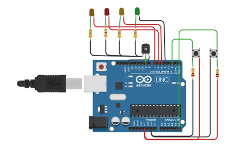 Image result for How to Use a Push Button in Tinkercad