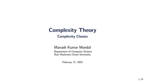 Complexity Classes in Algorithm に対する画像結果