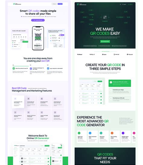 QR Generator UI Design に対する画像結果