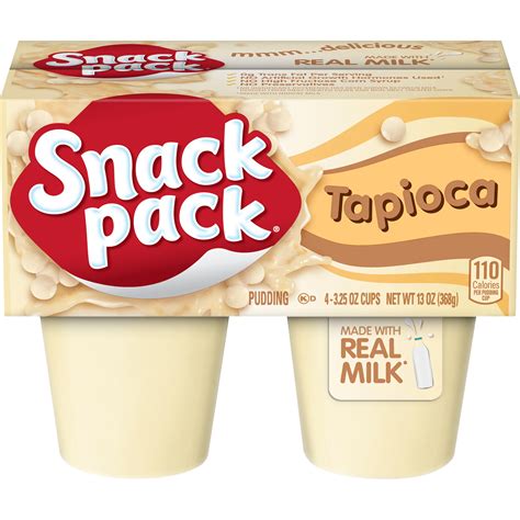 Image result for Snack Pack Pudding Tapioca