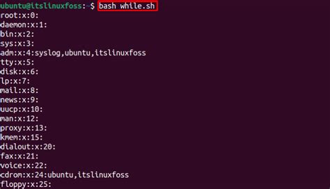 Image result for While Statement with Variable Bash Script