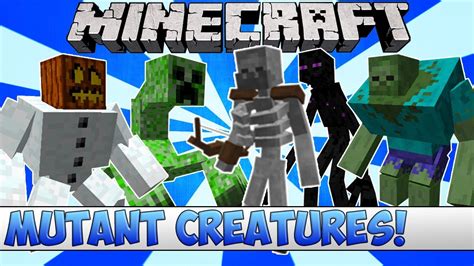 Minecraft: Mutant Creatures Mod Showcase - YouTube
