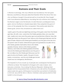 Toradh íomhá ar Christianity in Rome Worksheets