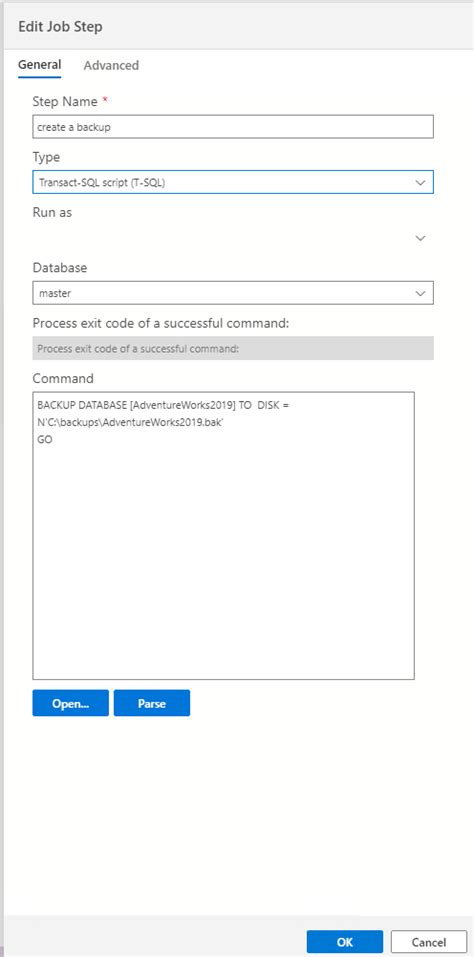 Image result for SQL Jobs SSMS