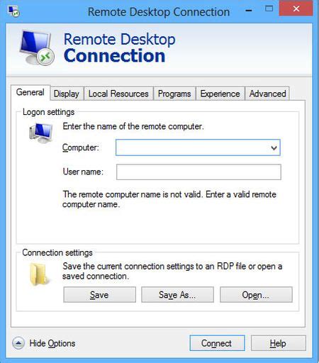 Windows 1.0 Configure Remote Desktop に対する画像結果