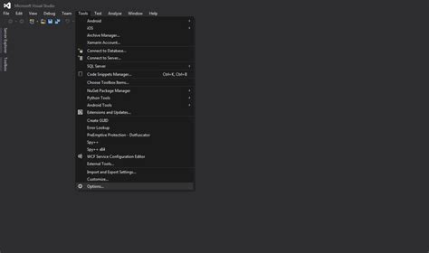 Image result for How to Changing Visual Studio Color Themes White Screen