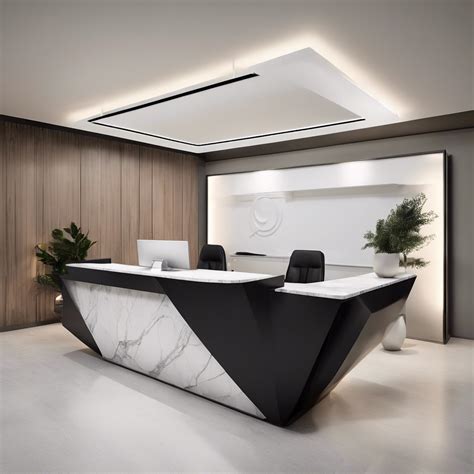 Image result for Hotel Reception Design with PVC Panel