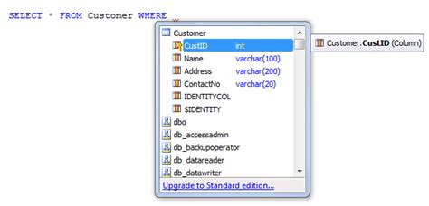 Toradh íomhá ar Intelissence in Oracle SQL Developer