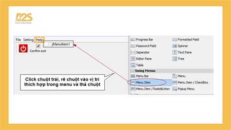 Menu Item in Java に対する画像結果
