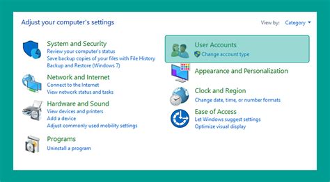 Image result for User Accounts Control Panel Windows 10