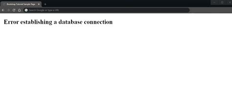 Image result for Database Connection Error Code