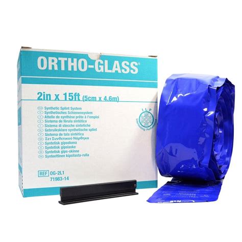 Image result for Ortho-Glass Splinting Chart