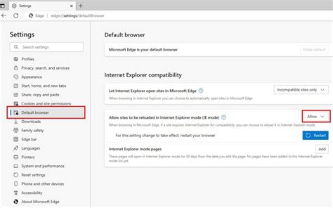 Toradh íomhá ar Internet Explorer Microsoft Edge Browser
