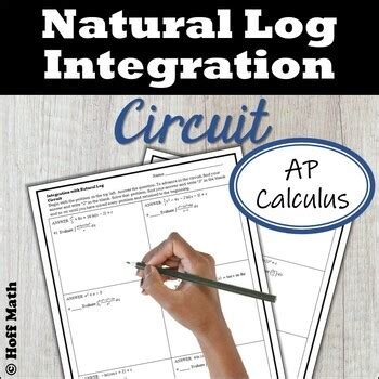 Afbeeldingsresultaten voor Natural Log Integration Worksheet