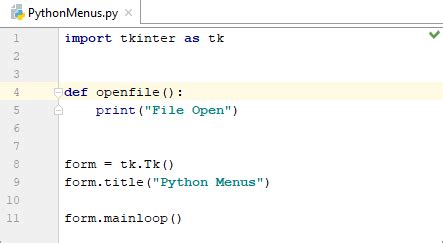 Image result for How to Do a Menu in Python