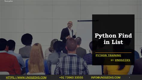 Image result for Python Find in List