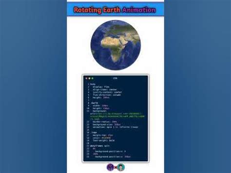 Image result for Earth Animation in Notepad Command