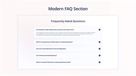 Toradh íomhá ar Simple FAQ Section Design