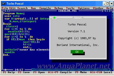 Image result for Turbo Pascal Box