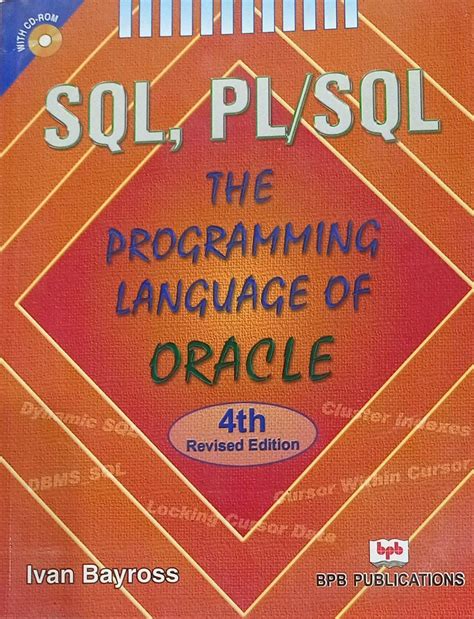Image result for Oracle PL/SQL Book