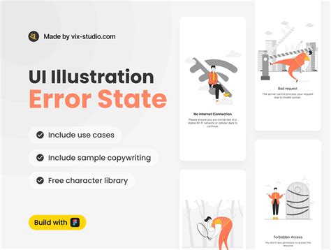 Error State UI Design に対する画像結果