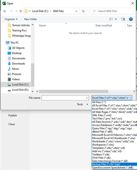 Open Exe Bak File に対する画像結果
