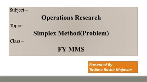 Image result for Operations Research Problem Representations