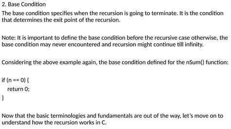 Image result for Syntax of Recursion in C