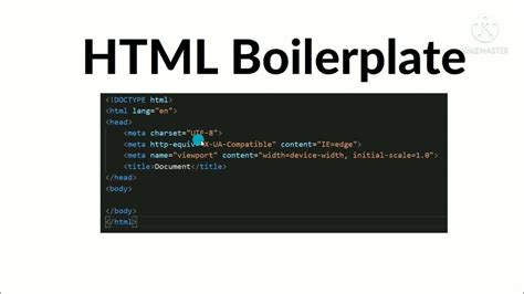 Image result for Boilerplate Code for HTML