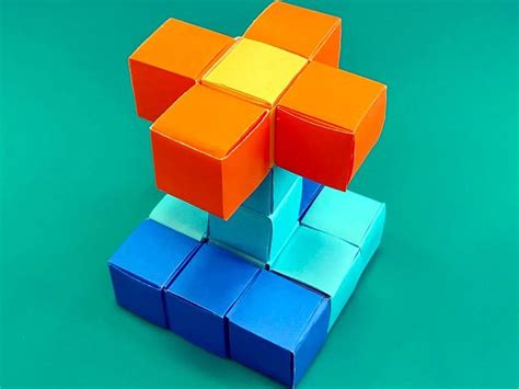 Image result for Origami Interlocking Cubes