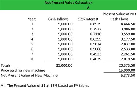 Image result for Net Present Value Calculator