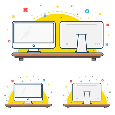 Image result for Front and Back Computer Monitor