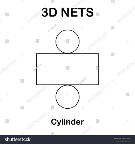 Image result for Draw a Net for a Cylinder