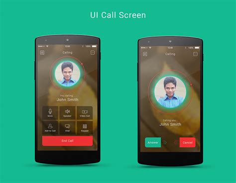 Image result for Android Video Call Screen
