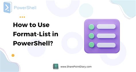 Toradh íomhá ar PowerShell How to Format into List